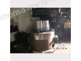 STAGE OF MACHINE'S TREATMENT FOR PISTON HEAD